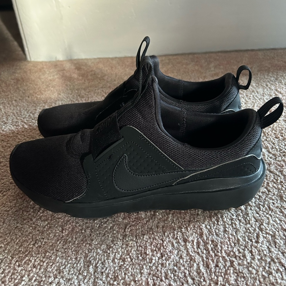 Nike Black Slip-On Sneakers